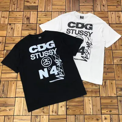 ￥~68 STUSSY CDG T-SHIRT 04244063