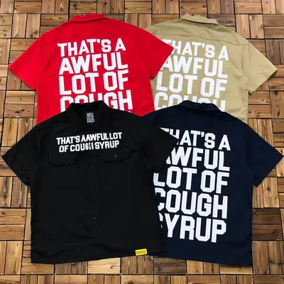 ￥~178 THAT'S AWFUL LOT OF COUGH SYRUP SHIRT 04280665