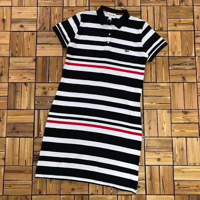 ￥~135 LACOSTE LONG SKIRT FEMALE 05031065