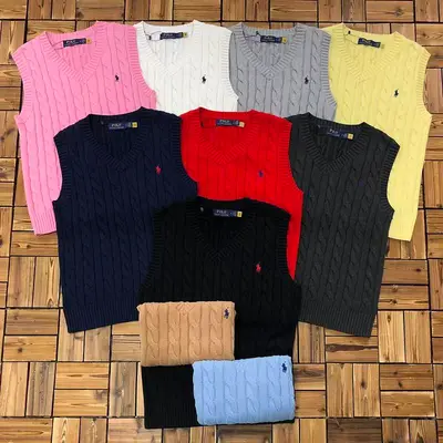 ￥~135 RA⭐PH⭐AUREN SWEATER VEST 05040362