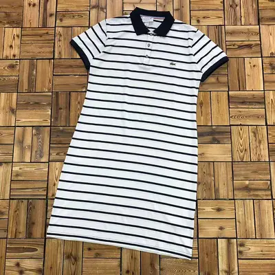 ￥~135 LACOSTE LONG SKIRT FEMALE 05030565