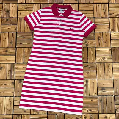 ￥~135 LACOSTE LONG SKIRT FEMALE 05031365