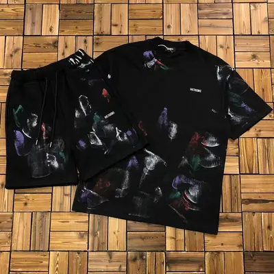 TOP￥~125 SHORTS￥~125 WE11 ⭐DONE T-SHIRT SHORTS