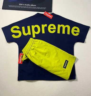 ￥~225 SUP⭐EME T-SHIRT SHORTS 06153665