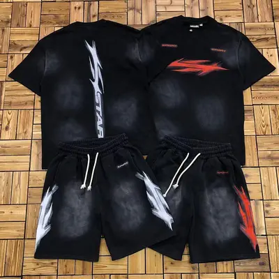 TOP￥~135 SHORTS￥~112 HELLSTAR T-SHIRT SHORTS 06183265