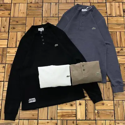 ￥~135 LACOSTE LONG SLEEVED 06300166