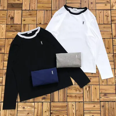 ￥~175 SA⭐NT LAU⭐ENT PA⭐IS FEMALE LONG SLEEVED 08060167