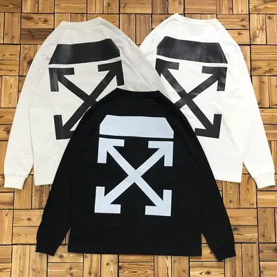 ￥~125 OFF-WHITE LONG SLEEVED 08081763