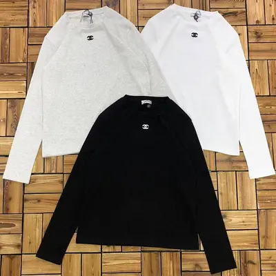 ¥~155 CH⭐NEL FAMALE LONG SLEEVED 08111166