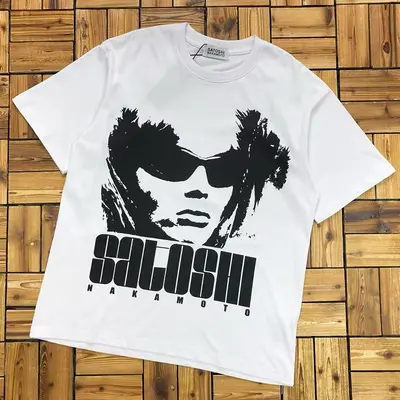 ¥~105 SAT⭐SHI NAK⭐MOTO T-SHIRT 08200864