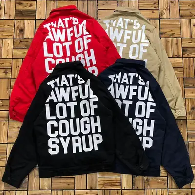 ￥~168 THAT'S AWFUL LOT OF COUGH SYRUP JACKET 08271564