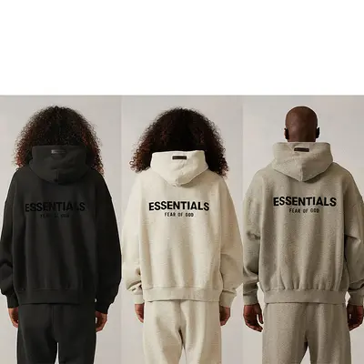 2022SS Hoodie (Front&Back Black Velvety Letter)