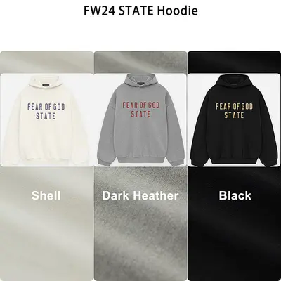 24FW State Hoodie (480GSM Fleece)