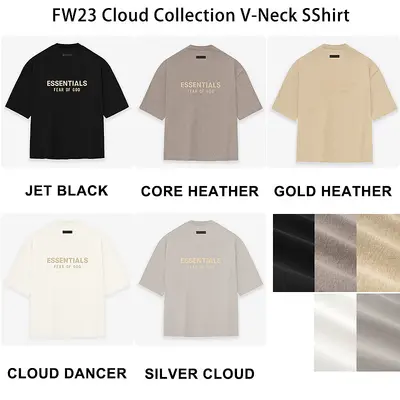 23FW Cloud Collection V-neck TEE